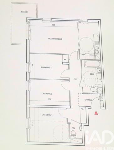 Appartement à vendre 4 pièces 75 m² Sannois