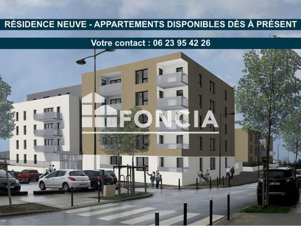 Location Appartement 2 pièces 43.59 m² - BATIMENT A Colombelles 14460