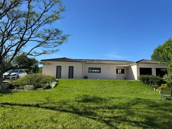 Villa Contemporaine de 2019 – Piscine, Vue Dégagée