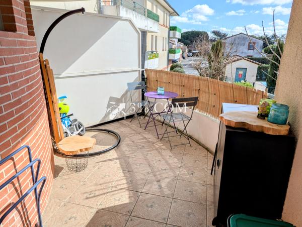 Vente appartement T3, deux chambres, à proximité de Toulouse Castelginest (31780)