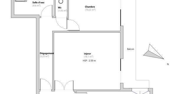 À vendre Appartement 2 pièces 55 m² - Paris 75012