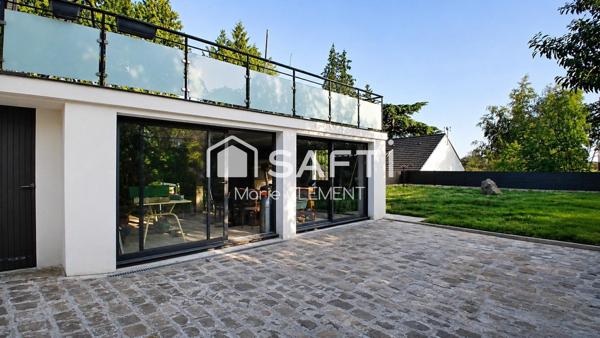 Maison individuelle de 150 m2 avec 6 chambres sur un terrain de 540 m2 et un sous sol total