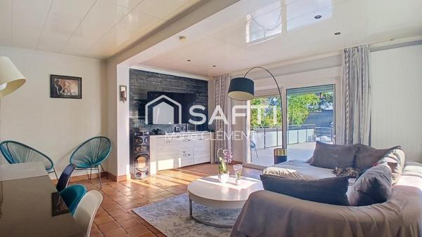 Maison individuelle de 150 m2 avec 6 chambres sur un terrain de 540 m2 et un sous sol total