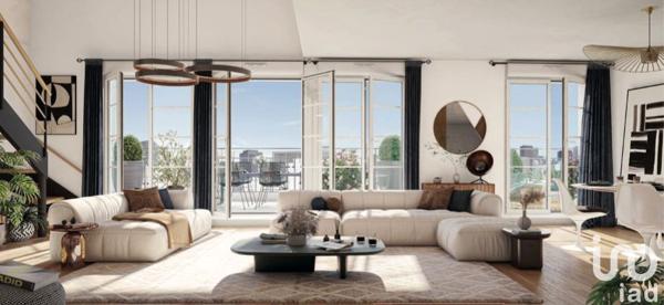 Appartement à vendre 5 pièces 117 m² Puteaux