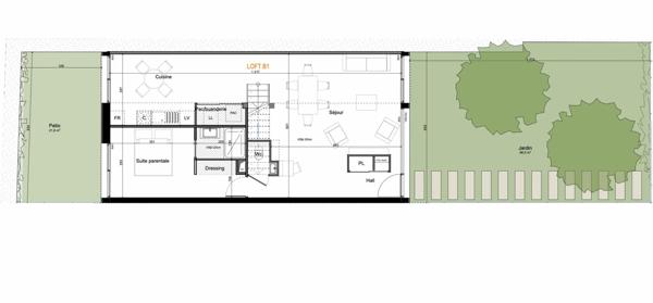 MAISON NEUVE TYPE LOFT