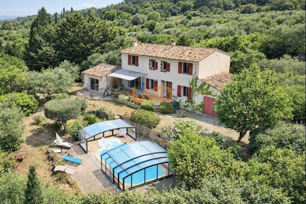 Cotignac: maison T5 de 165m2 sur terrain 1500m2