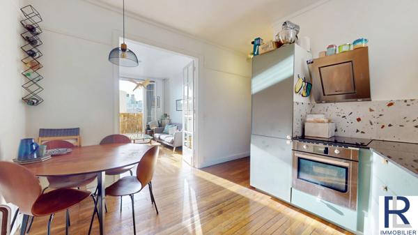 Boulogne-Billancourt (92100) Charmant appartement mesurant 57 M2 de 2/3 pièces à Boulogne Nord