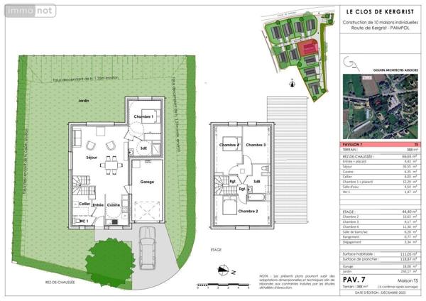 Maison à vendre à Paimpol dans les Côtes-d'Armor (22500), ref : 22023-3493