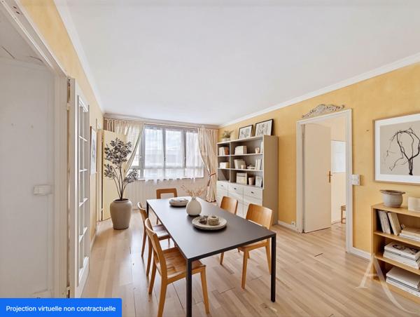 Appartement bord de Seine, 4 pièces de plus de 70 m² - Proche centre ville