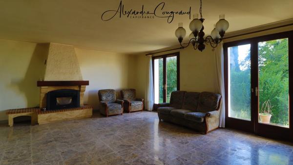 Dourgne - A vendre maison de plain-pied de 118 m² avec 4 chambres, sous-sol et terrain de 3000 m²