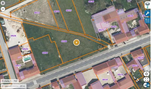 Terrain à Batir à vendre à Thibie dans la Marne (51510), ref : TERRAIN A BATIR A THIBIE (MARNE) LOT 2