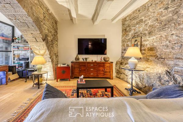 Maison de charme avec terrasse et vue mer