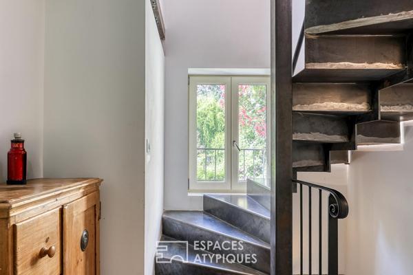 Maison de charme avec terrasse et vue mer