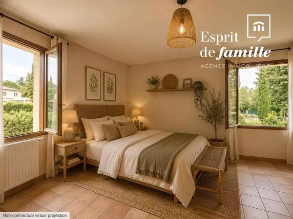 Collonges au Mont d'Or.  Maison avec piscine sur un terrain d'environ 1 500 m²