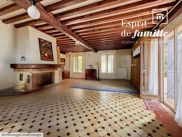 Collonges au Mont d'Or.  Maison avec piscine sur un terrain d'environ 1 500 m²