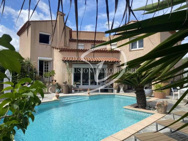 Vente immobilière : Maison à Nice , quartier Fabron 6 pièces 214 m² 1 280 000 €- Diffusion Immobilière.