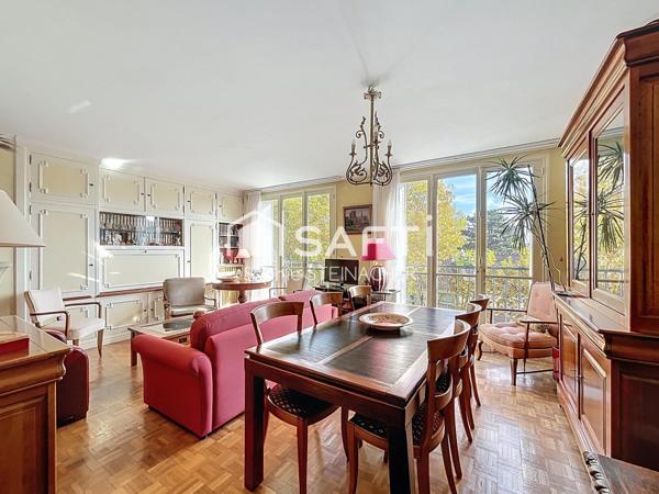 Appartement 80m² 2chambres 6min RER garage