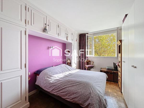 Appartement 80m² 2chambres 6min RER garage