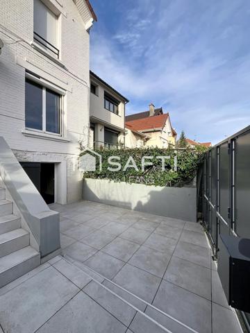 Comme une maison à 5 min du RER E Rosny-sous-bois – Appartement atypique avec jardin et garage