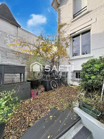 Comme une maison à 5 min du RER E Rosny-sous-bois – Appartement atypique avec jardin et garage