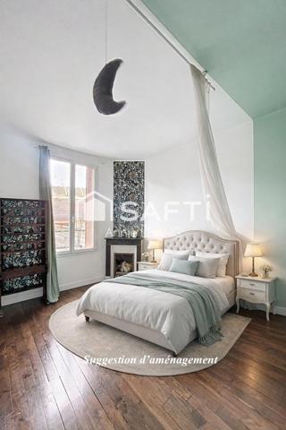 Comme une maison à 5 min du RER E Rosny-sous-bois – Appartement atypique avec jardin et garage