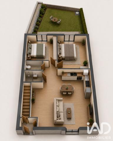 Appartement à vendre 3 pièces 70 m² Novéant-sur-Moselle