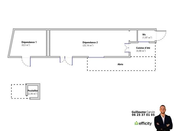 Local Commercial 6 pièces - 179 m²