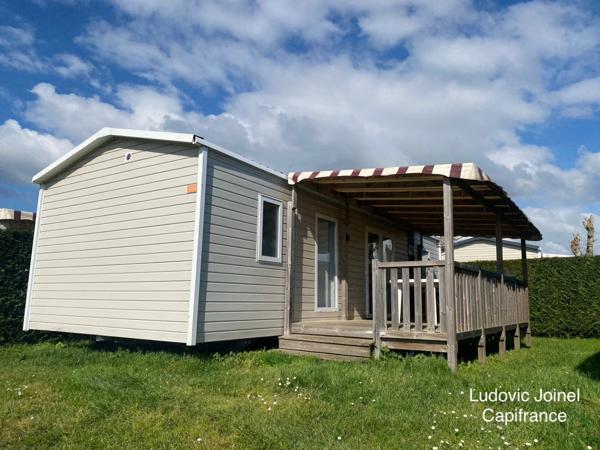 a vendre-Mobil-home 40m2 6personnes au bord de l'océan