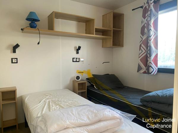 a vendre-Mobil-home 40m2 6personnes au bord de l'océan
