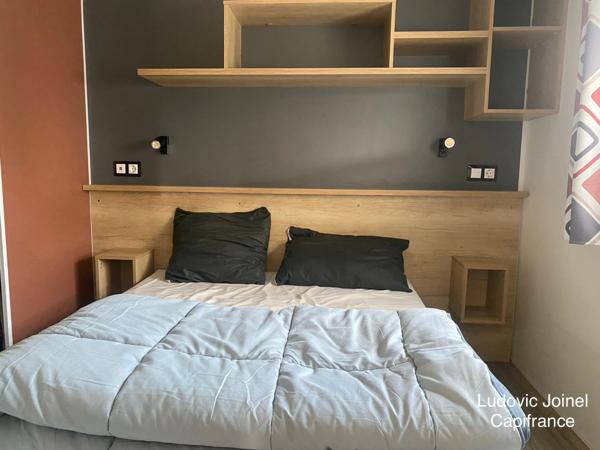 a vendre-Mobil-home 40m2 6personnes au bord de l'océan