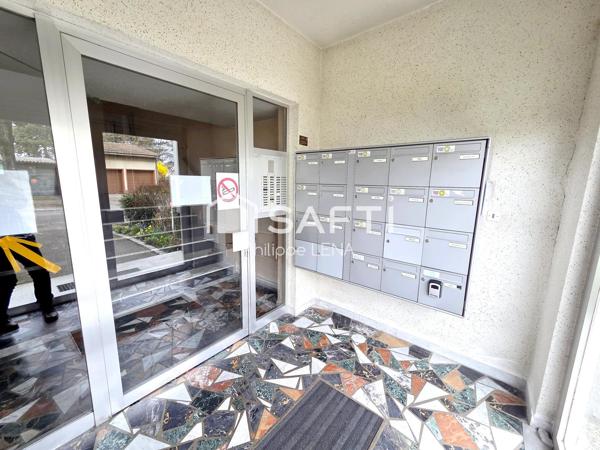 Grand F3, résidence bien tenue, loué à retraités