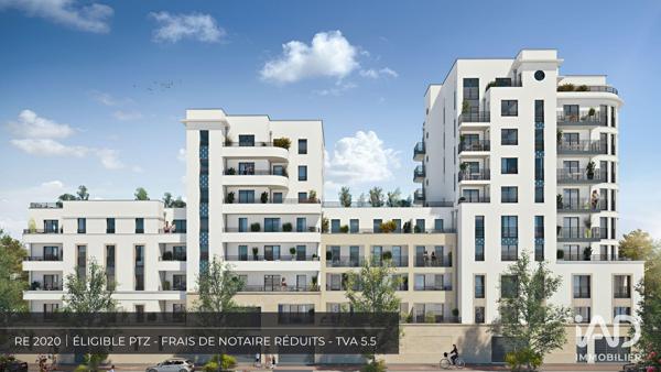 Appartement à vendre 3 pièces 62 m² Fontenay-aux-Roses