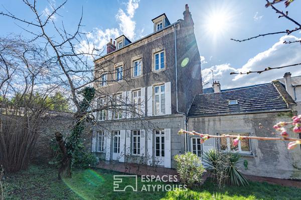 Maison du XIXème siècle et son jardin