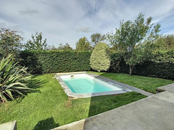 Maison architecte non mitoyenne, 125 m2, 3 ch.