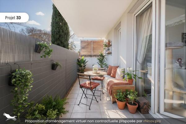 Appartement à vendre |  Montpellier |  2 pièces | 43 m²