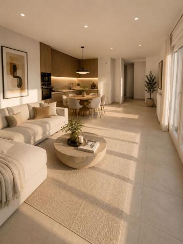 Appartement 3 pièce avec terrasse et parking en sous-sol