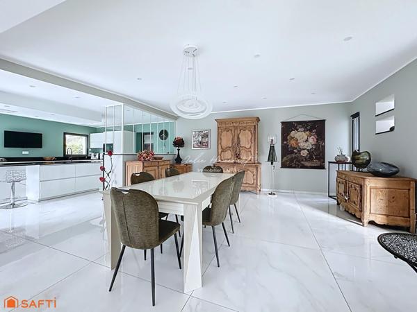 Belle maison familiale moderne, calme et lumineuse