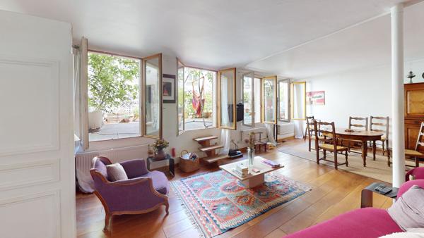 EXCLUSIF Appartement avec terrasse de 44m2!!