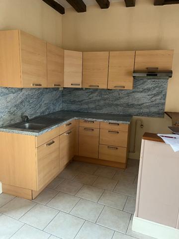 Maison 3 pièces avec cour
