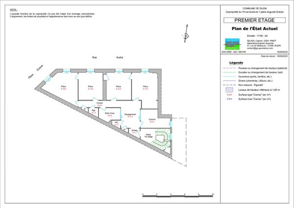 Appartement Dijon 4 pièce(s) 95 m2