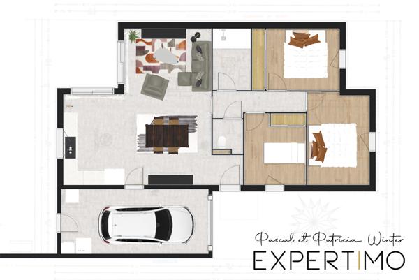 Challans (85300) Maison neuve 3 chambres, hyper centre Challans