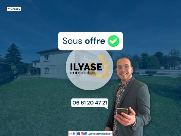 Chalon-sur-Saône (71100) Maison 126 m² | 3 ch | 640 m²