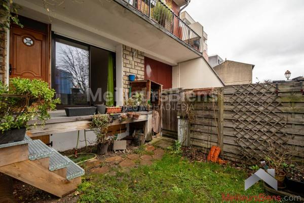 Appartement T3 en rdc Bagnolet, La Dhuys