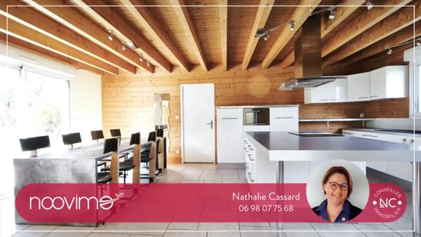 Maison 2008 ossature bois 177 m2 4 Chambres sur 8000 m2
