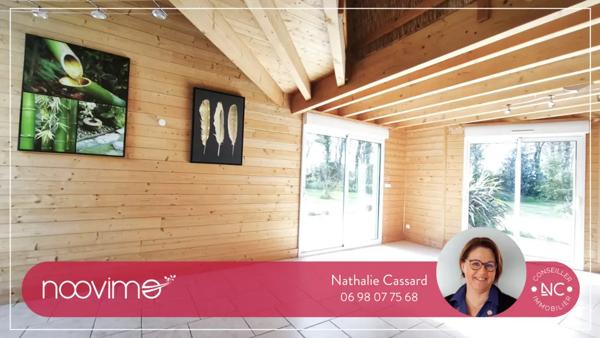 Maison 2008 ossature bois 177 m2 4 Chambres sur 8000 m2