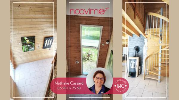 Maison 2008 ossature bois 177 m2 4 Chambres sur 8000 m2