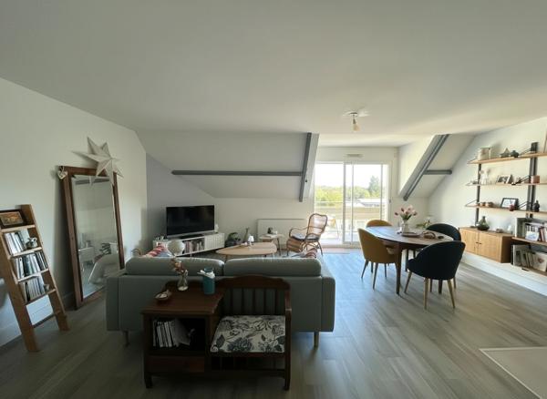 Appartement Orvault 3 pièces 69m² au sol stationnement + cave PETIT-CHANTILLY