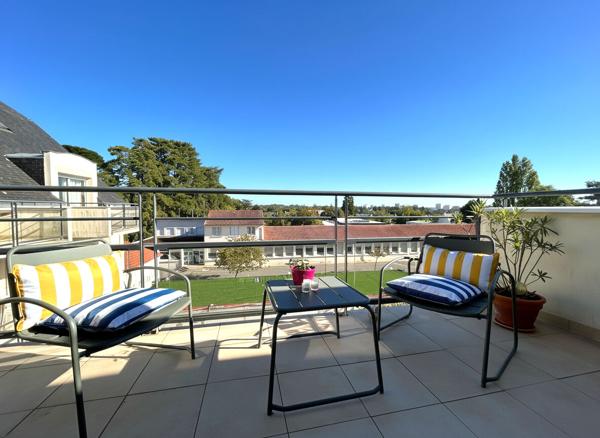 Appartement Orvault 3 pièces 69m² au sol stationnement + cave PETIT-CHANTILLY