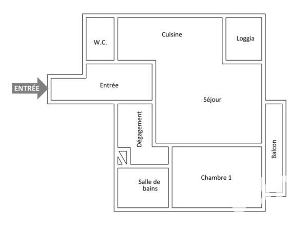 Appartement à vendre 2 pièces 50,64 m² Créteil