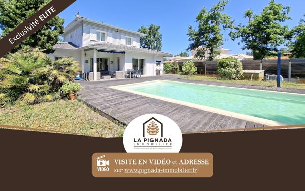 Maison 136 m² - 4 ch - Annexe - Piscine - Garage